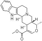 structure of CAS# 483-04-5, Raubasine