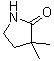 3,3-二甲基-2-氧代吡咯烷分子结构 (CAS 4831-43-0)