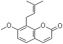 蛇床子素分子结构 (CAS 484-12-8)
