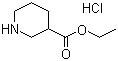 structure of CAS# 4842-86-8, Ethyl piperidine-3-carboxylate hydrochloride