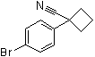 structure of CAS# 485828-58-8, 1-(4-溴苯基)环丁烷甲腈