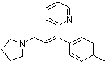structure of CAS# 486-12-4, Triprolidine