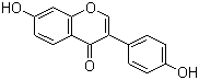 structure of CAS# 486-66-8, 大豆素