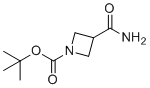 叔-丁基3-氨基甲酰吖丁啶-1-羧酸酯分子结构 (CAS 486415-29-6)