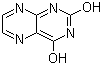 structure of CAS# 487-21-8, 2,4-二羟基蝶啶