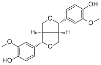 松脂酚分子结构 (CAS 487-36-5)