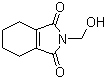 structure of CAS# 4887-42-7, N-Hydroxymethyl-3,4,5,6-tetrahydrophthalimide