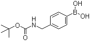 structure of CAS# 489446-42-6, 4-(N-Boc-aminomethyl)phenylboronic acid