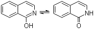 1-羟基异喹啉分子结构 (CAS 491-30-5)