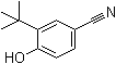 structure of CAS# 4910-04-7, 3-叔丁基-4-羟基苯甲腈