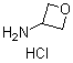 3-氧杂环丁胺盐酸盐分子结构 (CAS 491588-41-1)