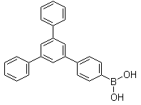 (5'-苯基[1,1':3',1''-三联苯]-4-基)-硼酸分子结构 (CAS 491612-72-7)