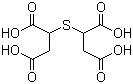 structure of CAS# 4917-76-4, Thiodisuccinic acid