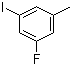 1-氟-3-碘-5-甲基苯分子结构 (CAS 491862-84-1)