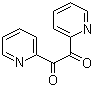 structure of CAS# 492-73-9, 二(2-吡啶基)乙二酮