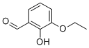 structure of CAS# 492-88-6, 3-Ethoxysalicylaldehyde