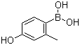 structure of CAS# 493035-82-8, 4-羟基-2-甲基苯硼酸