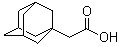 1-金刚烷乙酸分子结构 (CAS 4942-47-6)