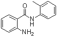 structure of CAS# 4943-85-5, N-(2-氨基苯甲酰基)-2-甲基苯胺