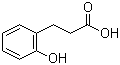 structure of CAS# 495-78-3, 3-(2-Hydroxyphenyl)propionic acid