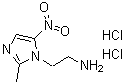 CAS # 49575-10-2, 2-Methyl-5-nitro-1H-imidazole-1-ethanamine dihydrochloride, 1-(2-Aminoethyl)-2-methyl-5-nitroimidazole dihydrochloride, 2-(2-Methyl-5-nitroimidazol-1-yl)ethylamine dihydrochloride