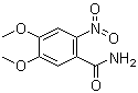structure of CAS# 4959-60-8, 4,5-二甲氧基-2-硝基苯甲酰胺
