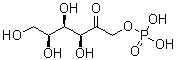 L-山梨糖-1-磷酸酯分子结构 (CAS 49594-02-7)