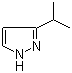 structure of CAS# 49633-25-2, 3-Isopropylpyrazole