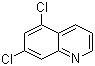 structure of CAS# 4964-77-6, 5,7-二氯喹啉