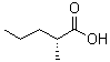 (R)-2-甲基戊酸分子结构 (CAS 49642-47-9)