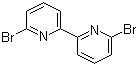 structure of CAS# 49669-22-9, 6,6'-Dibromo-2,2'-dipyridyl