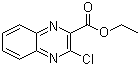 structure of CAS# 49679-45-0, Ethyl 3-chloroquinoxaline-2-carboxylate