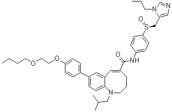 structure of CAS# 497223-25-3, Cenicriviroc