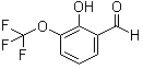 2-羟基-3-(三氟甲氧基)苯甲醛分子结构 (CAS 497959-31-6)