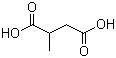 structure of CAS# 498-21-5, 2-Methylsuccinic acid
