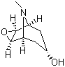 structure of CAS# 498-45-3, Scopine