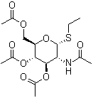 CAS 登录号：49810-41-5, 乙基 2-(乙酰氨基)-2-脱氧-1-硫代-alpha-D-吡喃葡萄糖苷 3,4,6-三乙酸酯