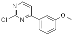 CAS # 499195-50-5, 2-Chloro-4-(3-methoxyphenyl)pyrimidine
