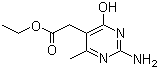 2-氨基-4-羟基-6-甲基-5-嘧啶乙酸乙酯分子结构 (CAS 499209-19-7)