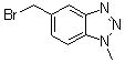 structure of CAS# 499770-76-2, 5-溴甲基-1-甲基-1H-苯并三氮唑