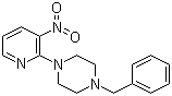 structure of CAS# 499771-07-2, 1-苄基-4-(3-硝基吡啶-2-基)哌嗪