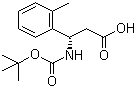 structure of CAS# 499995-74-3, Boc-2-甲基-D-beta-苯丙氨酸