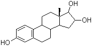 structure of CAS# 50-27-1, 雌三醇