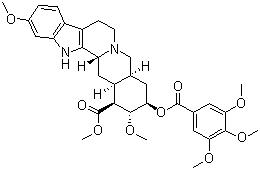 structure of CAS# 50-55-5, 利血平