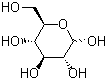 D-无水葡萄糖分子结构 (CAS 50-99-7)