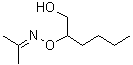 CAS # 5001-44-5, Acetone O-[1-(hydroxymethyl)pentyl]oxime, NSC 77858