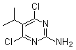 2-氨基-4,6-二氯-5-异丙基嘧啶分子结构 (CAS 500161-46-6)