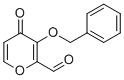 3-(苄氧基)-4-氧代-4H-吡喃-2-甲醛分子结构 (CAS 500371-01-7)
