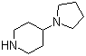 structure of CAS# 5004-07-9, 4-(1-Pyrrolidinyl)piperidine