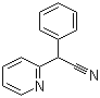 alpha-(2-吡啶基)-苯乙腈分子结构 (CAS 5005-36-7)